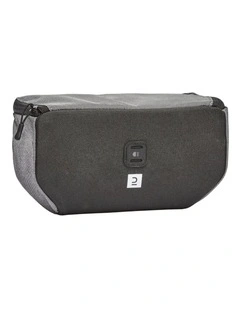 Decathlon | Kids' Front Bike Bag - Black/Grey