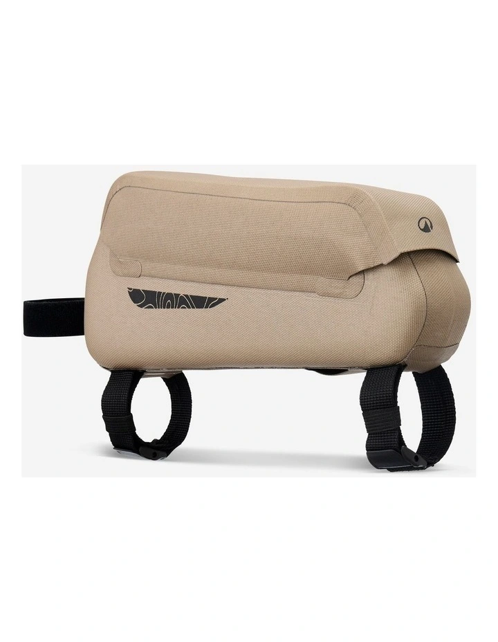Decathlon | Bikepacking watertight top tube bag 1L IPX3, ADVT 900 - Beige image 3