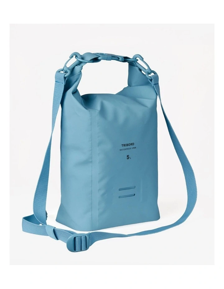 Decathlon | Dry bag IPX6 with visibility window - 5L Blue image 2