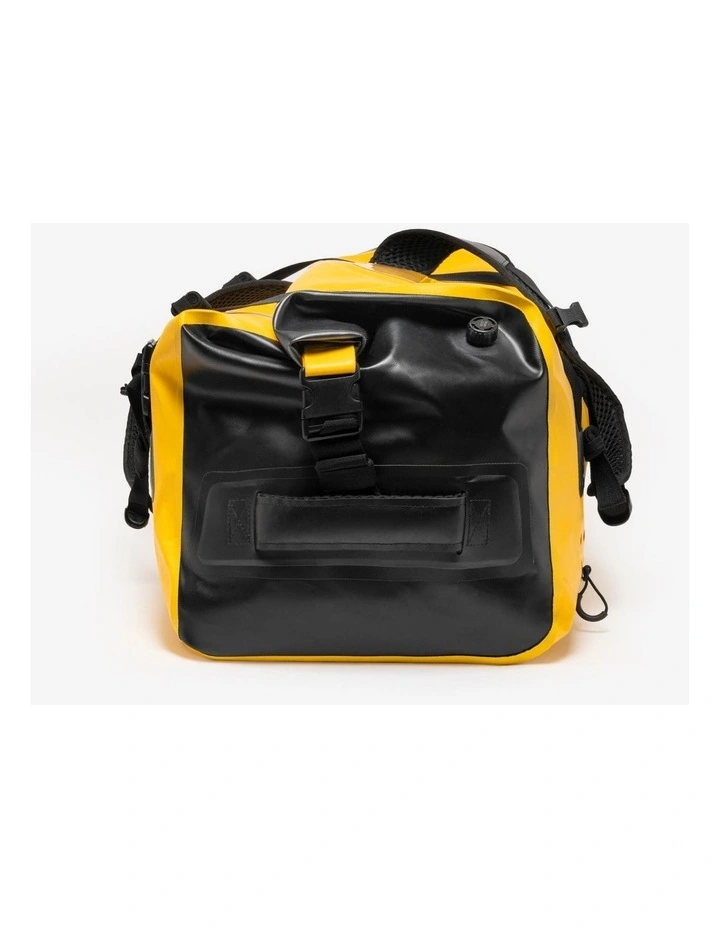 Decathlon | Waterproof duffle bag - travel bag 80 L yellow black image 4