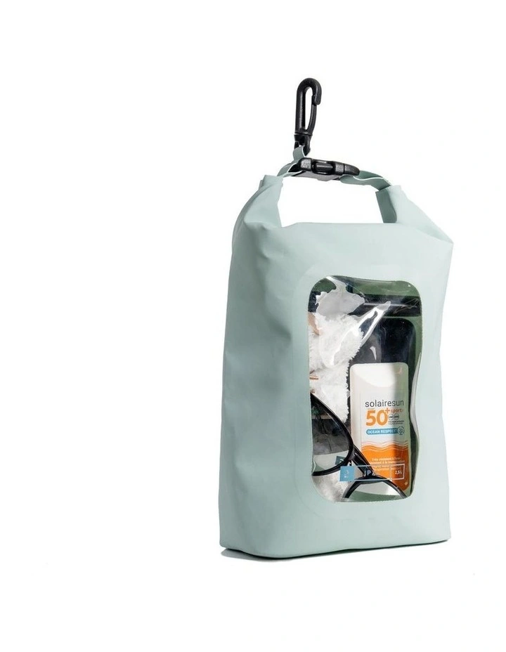 Decathlon | Dry bag (IPX6) 2.5L with window - green. image 3