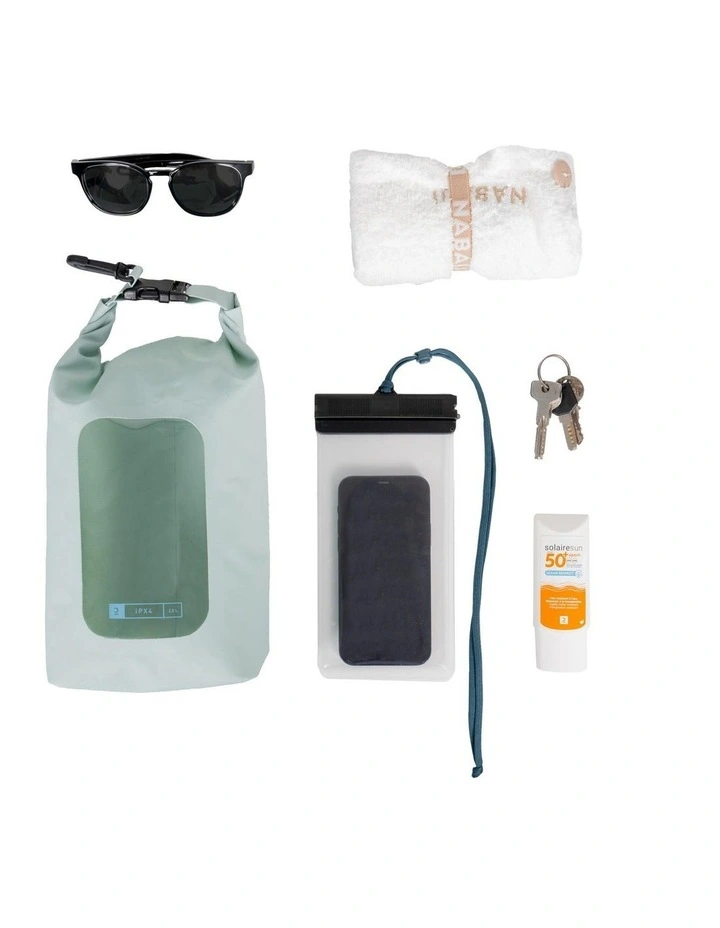 Decathlon | Dry bag (IPX6) 2.5L with window - green. image 4