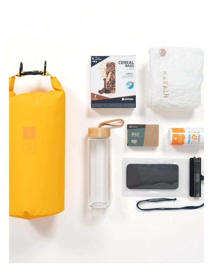 Decathlon | Waterproof Bag IPX6 5 L Yellow image 4