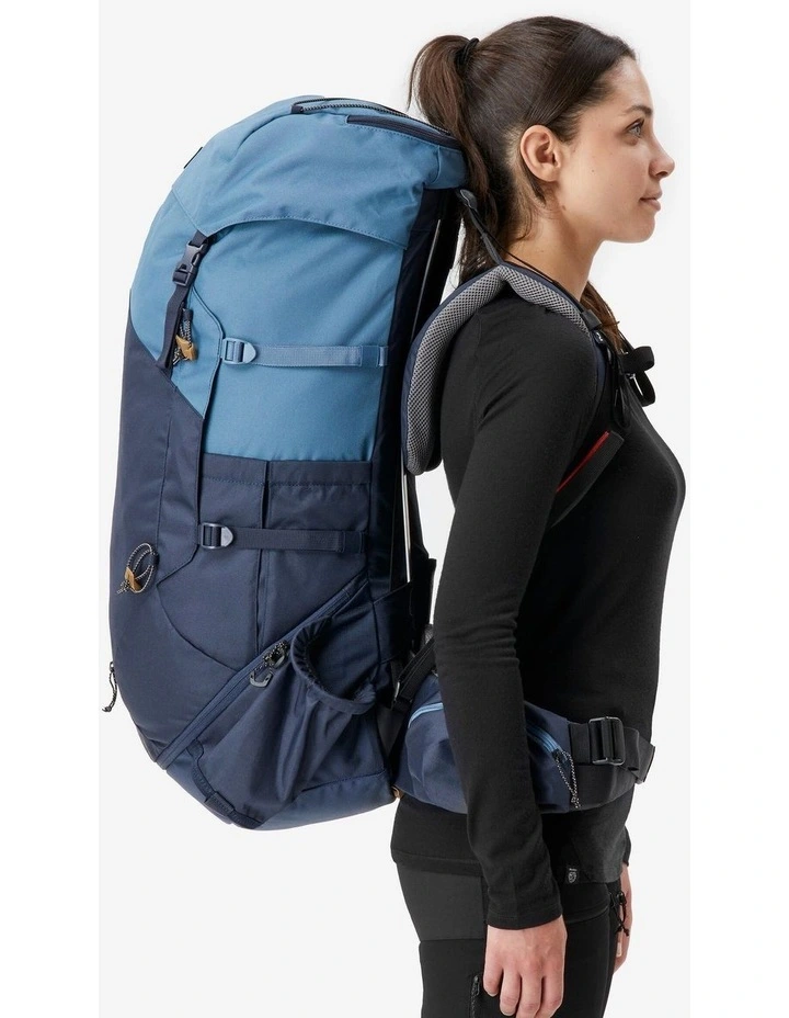 Decathlon | Women's 60L Trekking Backpack - MT100 EASYFIT image 4