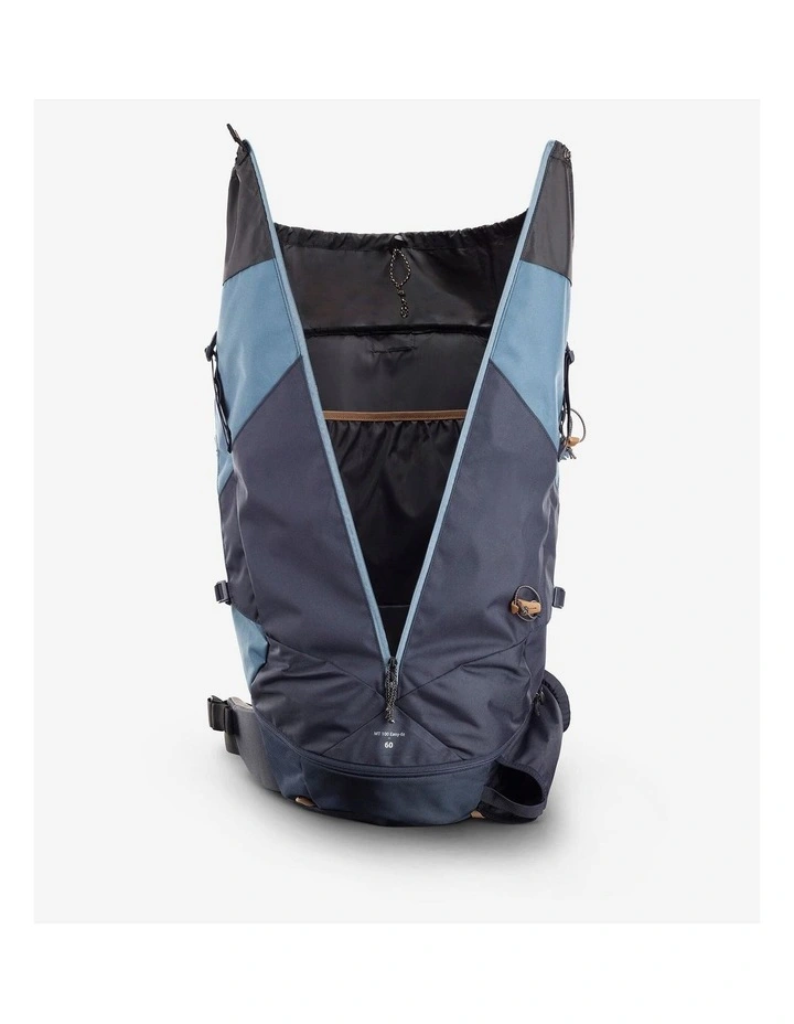 Decathlon | Women's 60L Trekking Backpack - MT100 EASYFIT image 6