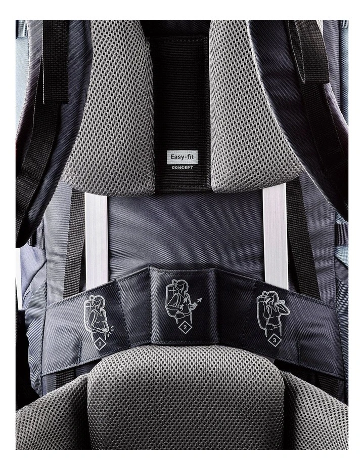 Decathlon | Women's 60L Trekking Backpack - MT100 EASYFIT image 7