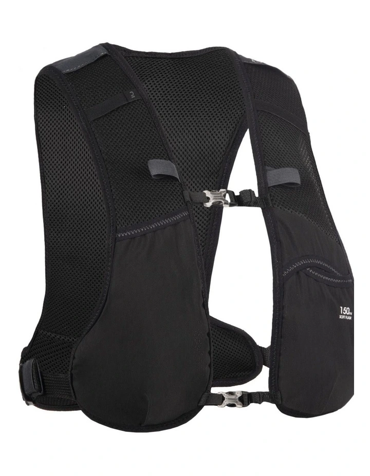 Decathlon | RUNNING TRAIL RUN BAG 5L ESSENTIAL CN BLACK image 2