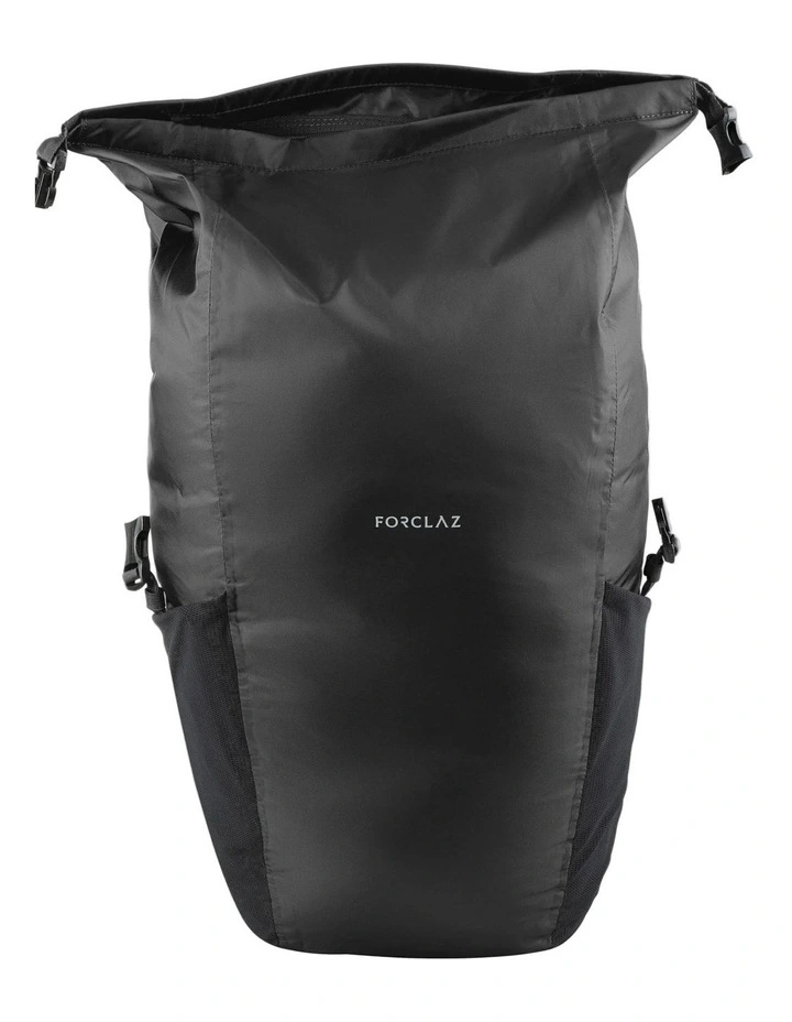 Decathlon | Compact Waterproof 20 Litre Backpack Travel 100 - Black image 2