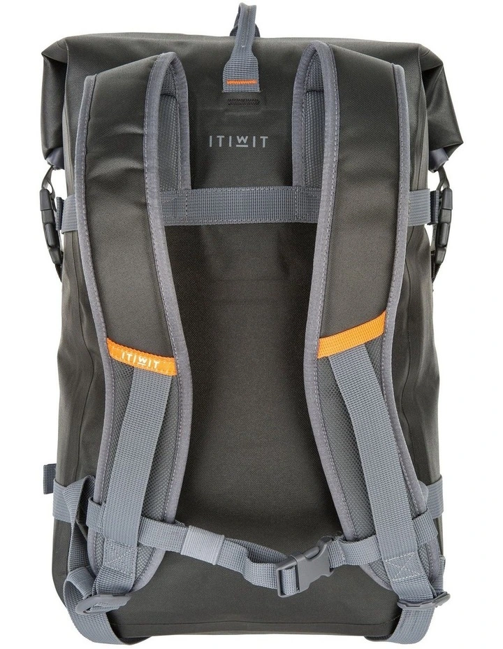 DECATHLON Itiwit Waterproof Backpack 20L - Carbon Grey - 45x30x20 cm image 2