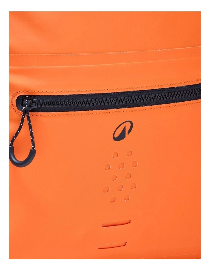 DECATHLON waterproof water-sports backpack 30 L, IPX6 roll-top - Orange. image 7