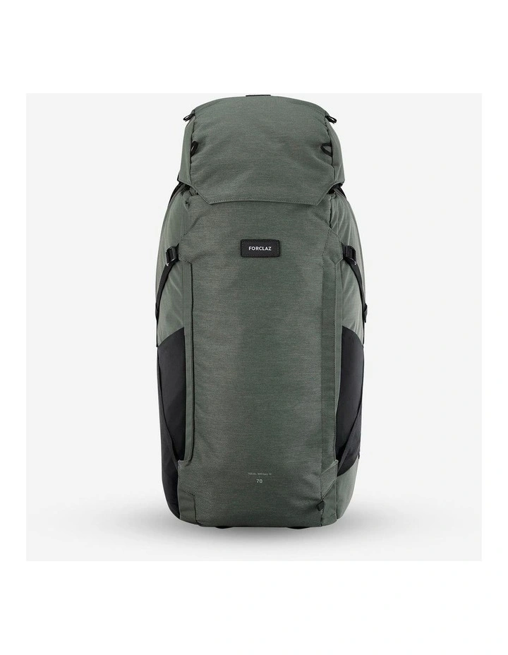 Decathlon | MENS TRAVEL TREKKING 70 L BACKPACK TRAVEL 900 WITH SUITCASE OPENING image 2