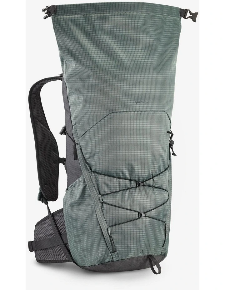 Decathlon | Mountain Hiking Rucksack 22 L Rolltop - MH500 Light image 3