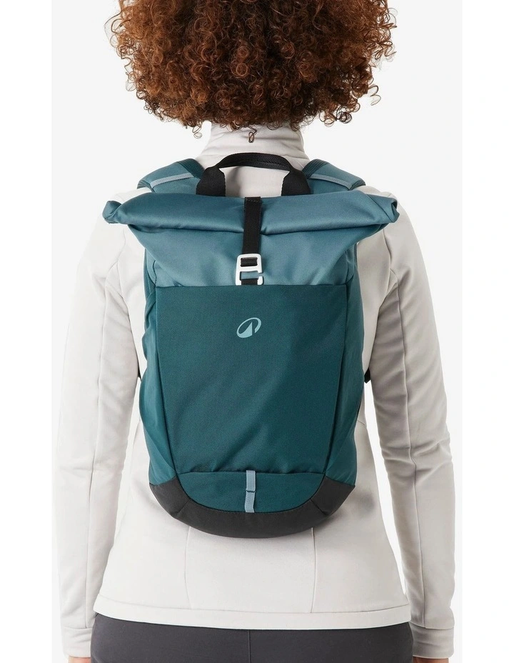 Decathlon | Hiking backpack 16 4 L, Escape 500 Rolltop - Green image 2