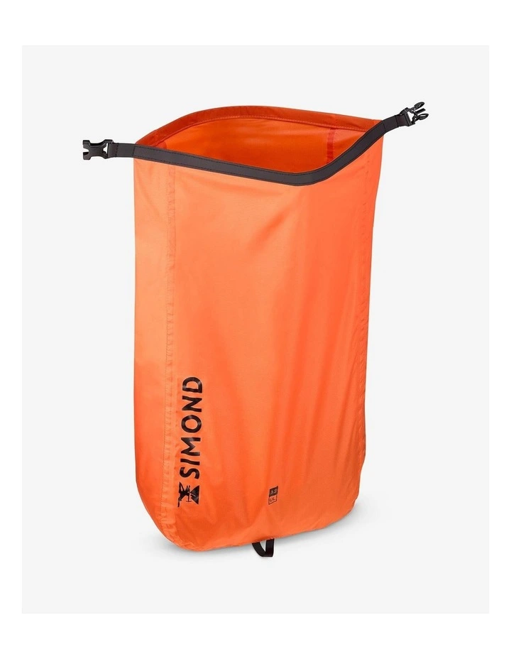 Decathlon | Ultra-light 13 litre waterproof bag, orange image 2
