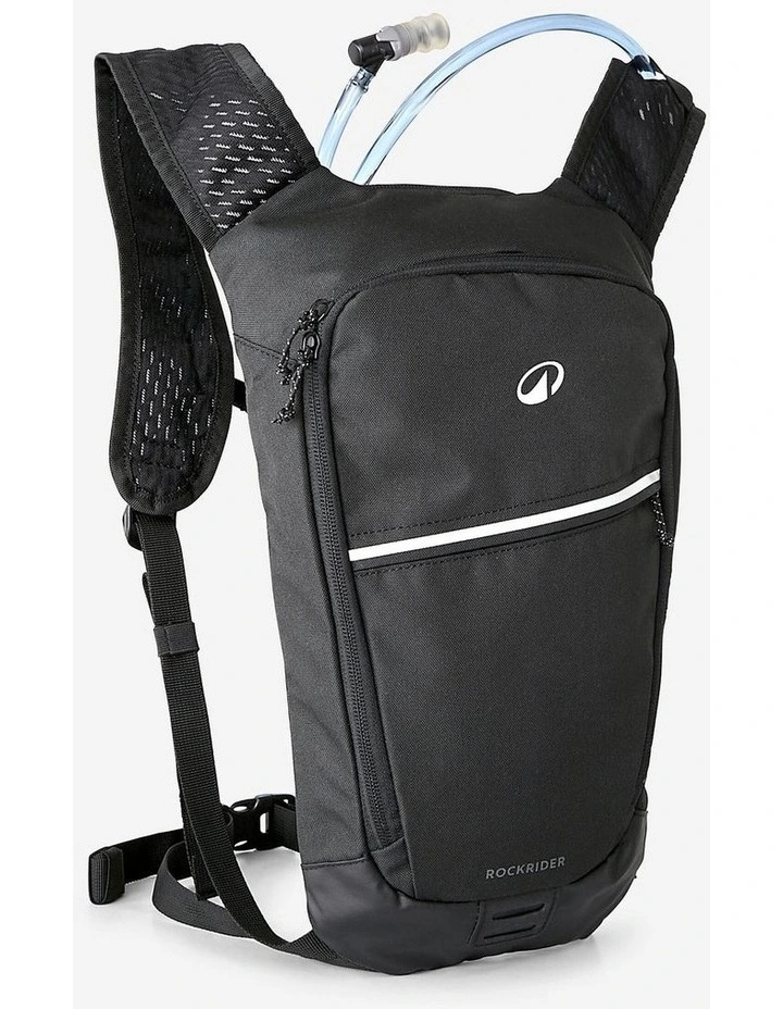 Decathlon | Rockrider Cycling Biking Hydration Backpack 4l / 1l - Black image 1
