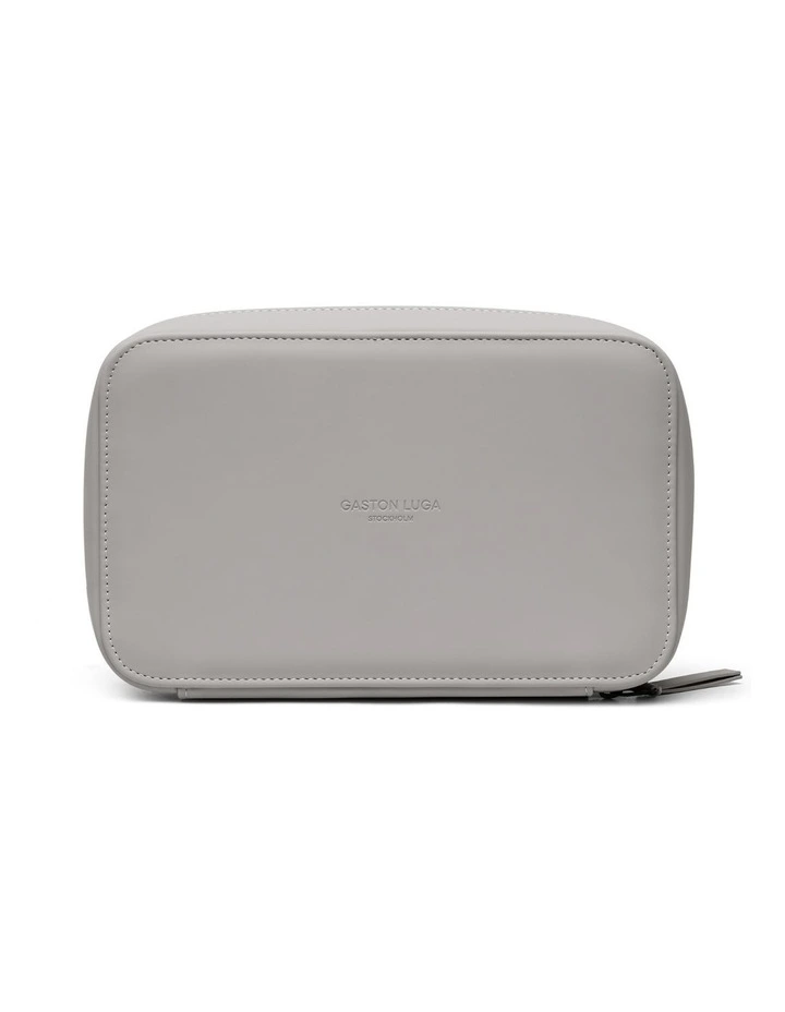 Gaston Luga Dash Tech Pouch & Cable Organiser in Taupe image 1