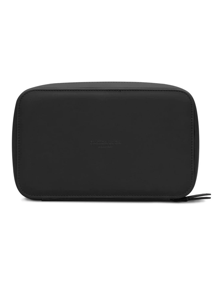 Gaston Luga Dash Tech Pouch & Cable Organiser in Black image 1
