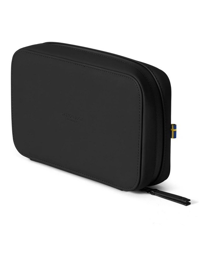 Gaston Luga Dash Tech Pouch & Cable Organiser in Black image 2