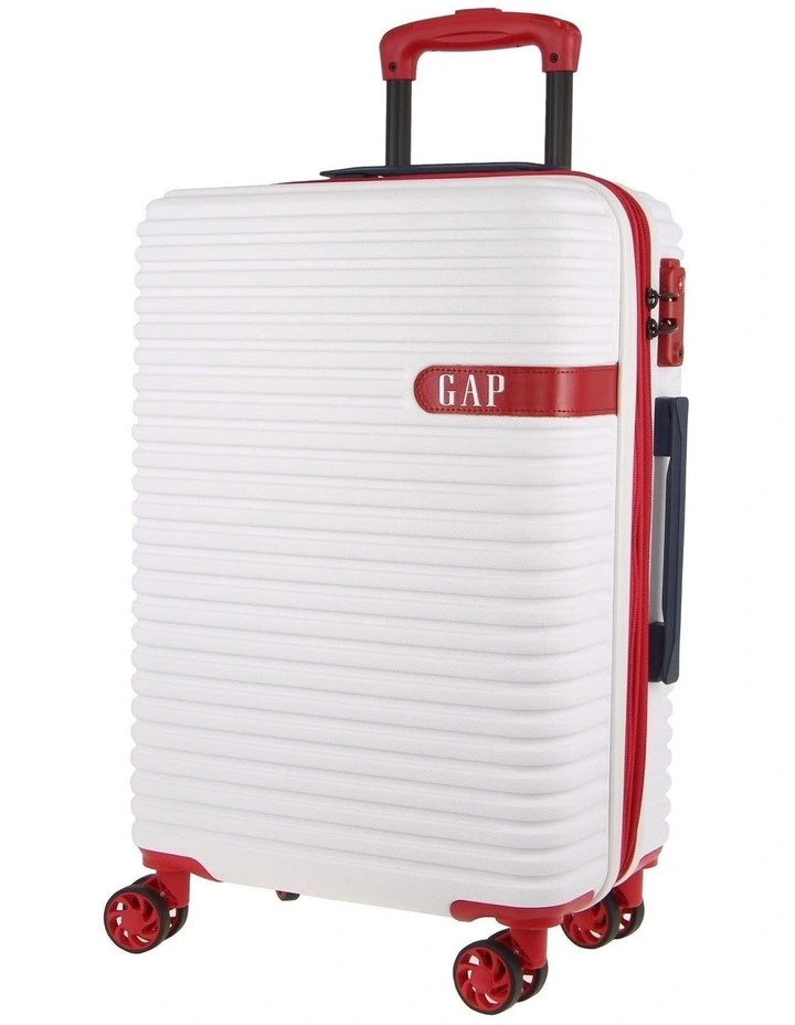 GAP Varsity Hard Shell 3-Piece Luggage Set in White image 2