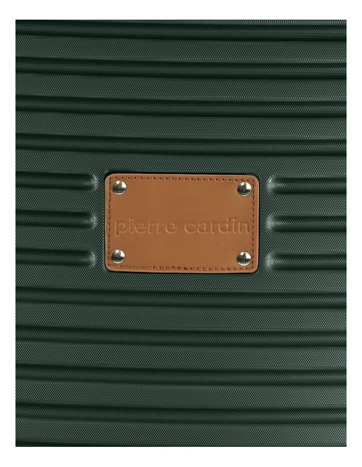 Pierre Cardin Classique 80cm LARGE Hard Shell Suitcase in Olive image 5