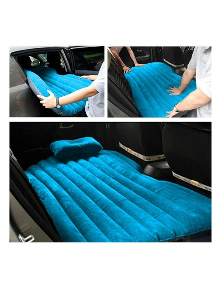 SOGA Inflatable Car Mattress Black image 5