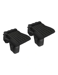 SOGA Inflatable Car Mattress Black Ripple 2 Pack