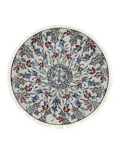 SOGA 120cm Mandala Round Non-Slip Area Rug