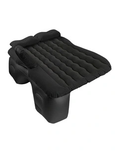 SOGA Inflatable Car Mattress Black Ripple