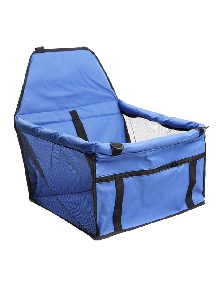 SOGA 2X Waterproof Pet Booster Car Seat with Mesh Carrier image 3
