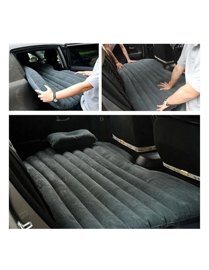 SOGA Inflatable Car Mattress Grey image 5
