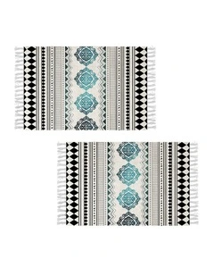 SOGA 2X 90cm Boho Vintage Runner Rug