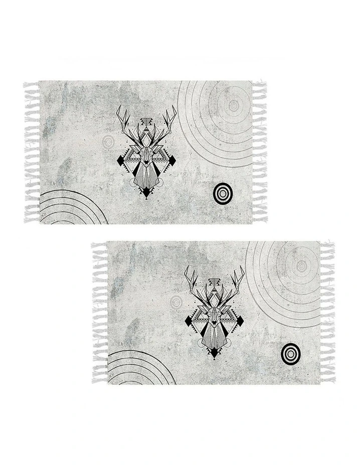 SOGA 2X 90cm Woven Minimalist Area Rug image 1