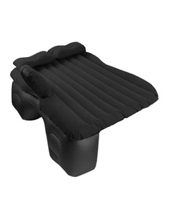 SOGA Inflatable Car Mattress Black Stripe 2 Pack