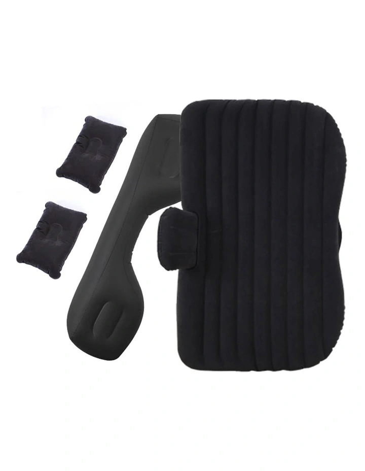 SOGA Inflatable Car Mattress Black Stripe 2 Pack image 5