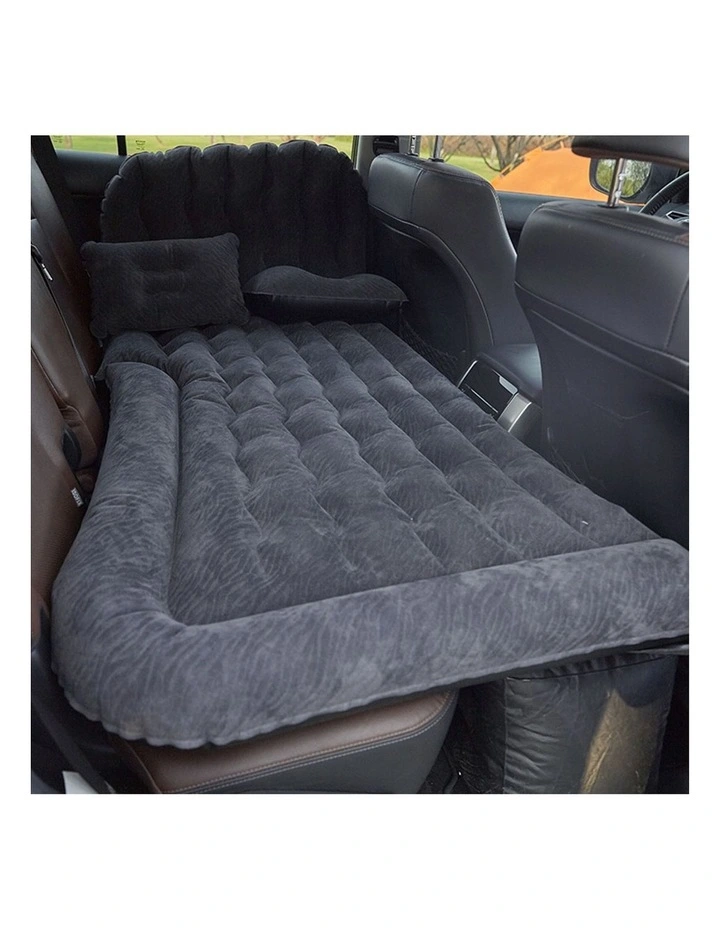 SOGA Inflatable Car Boot Mattress Black 2 Pack image 3