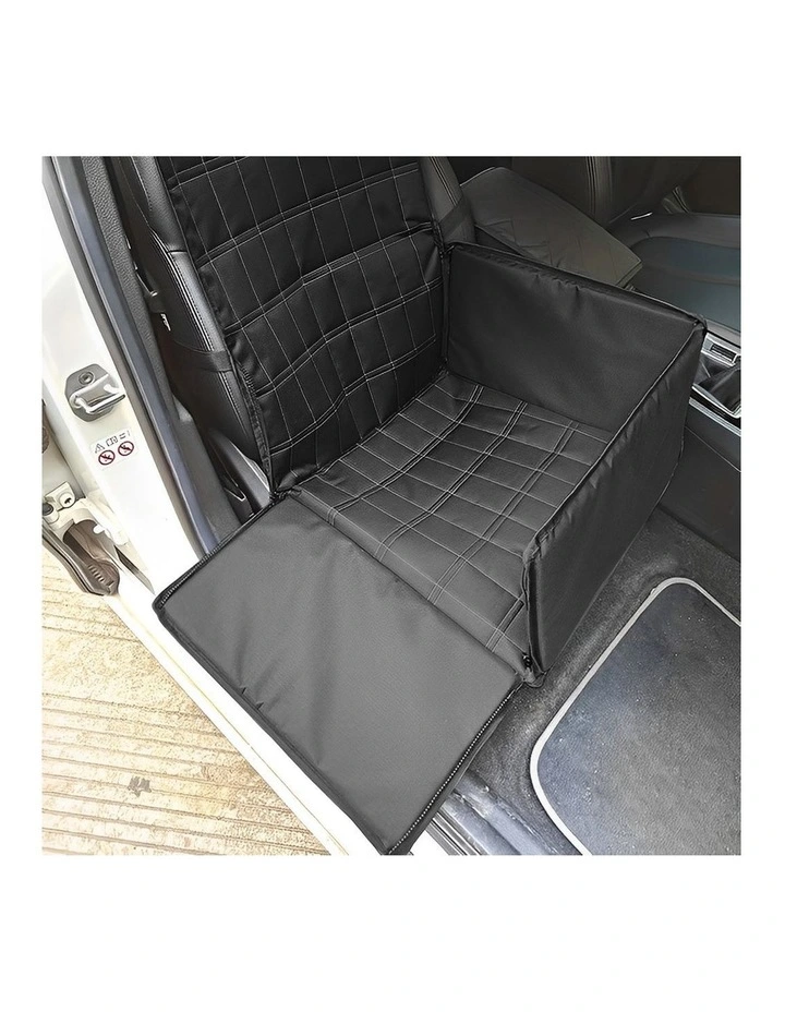 SOGA 2X Black Breathable Pet Car Carrier Bag image 4