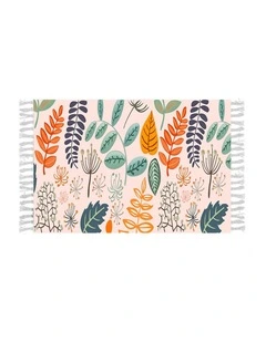 SOGA 90cm Handmade Cotton Woven Area Rug