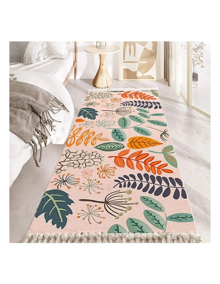 SOGA 90cm Handmade Cotton Woven Area Rug image 2
