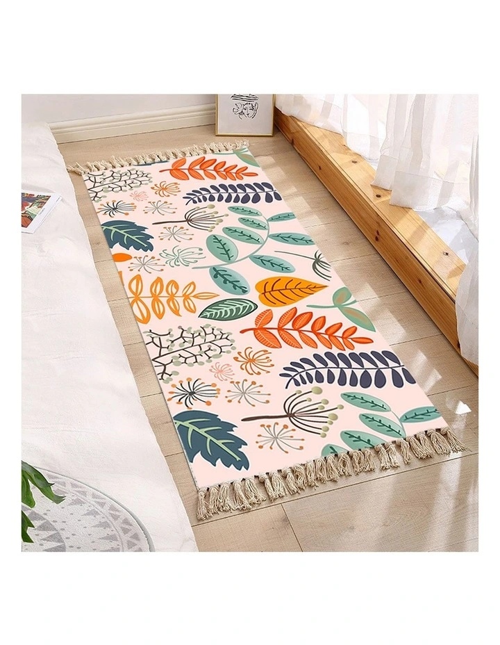 SOGA 90cm Handmade Cotton Woven Area Rug image 3
