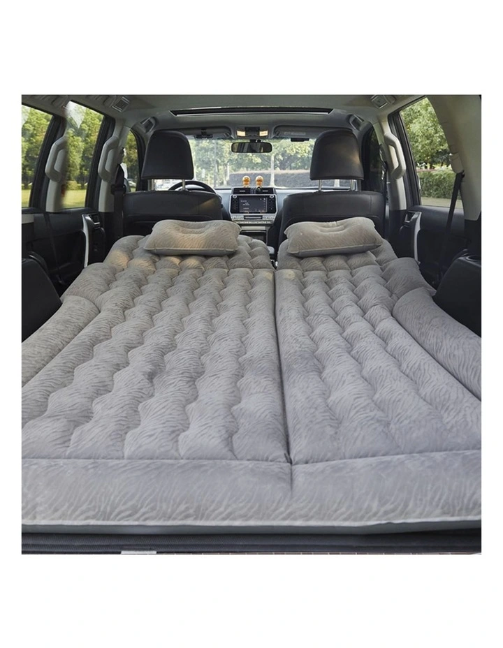 SOGA Inflatable Car Boot Mattress Grey image 2