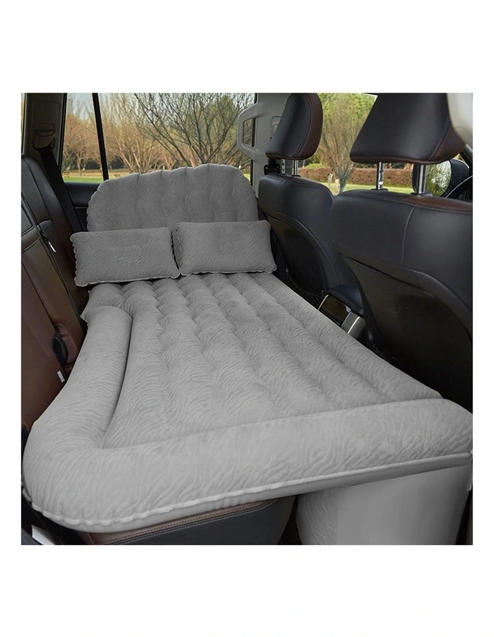SOGA Inflatable Car Boot Mattress Grey image 3