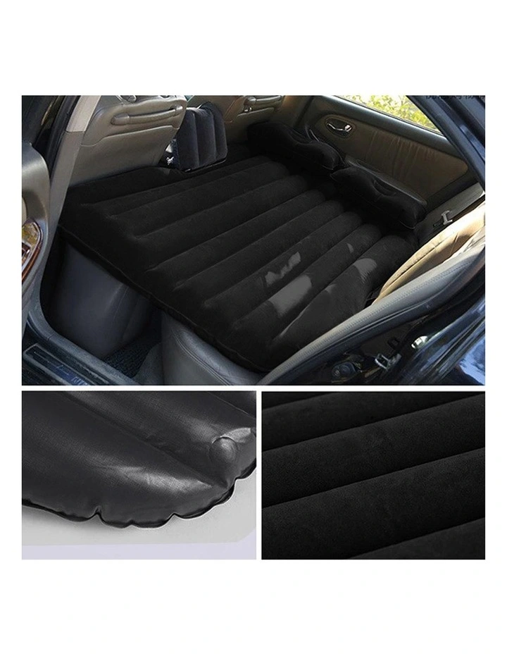 SOGA Inflatable Car Boot Mattress Beige image 3