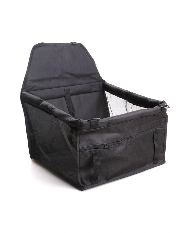 SOGA 2X Waterproof Pet Booster Car Seat with Mesh Carrier image 3