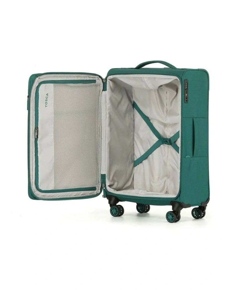 So Lite 67cm Medium Soft Suitcase - Emerald Green image 3