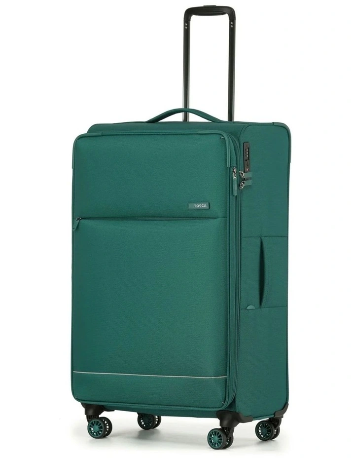 So Lite 79cm Large Soft Suitcase - Emerald Green image 1