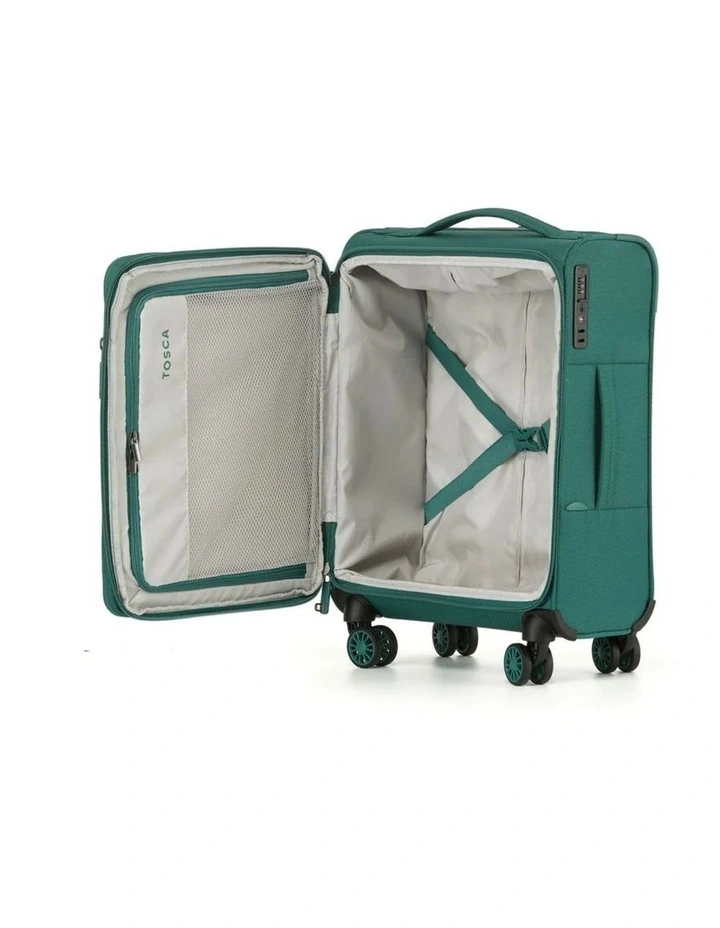 So Lite 54cm Small Soft Carry On - Emerald Green image 4