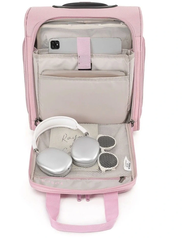 So Lite 38cm Small Under Seat Soft Carry On - Blush image 3