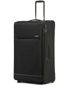 So Lite 79cm Large 2-Wheel Soft Suitcase - Black