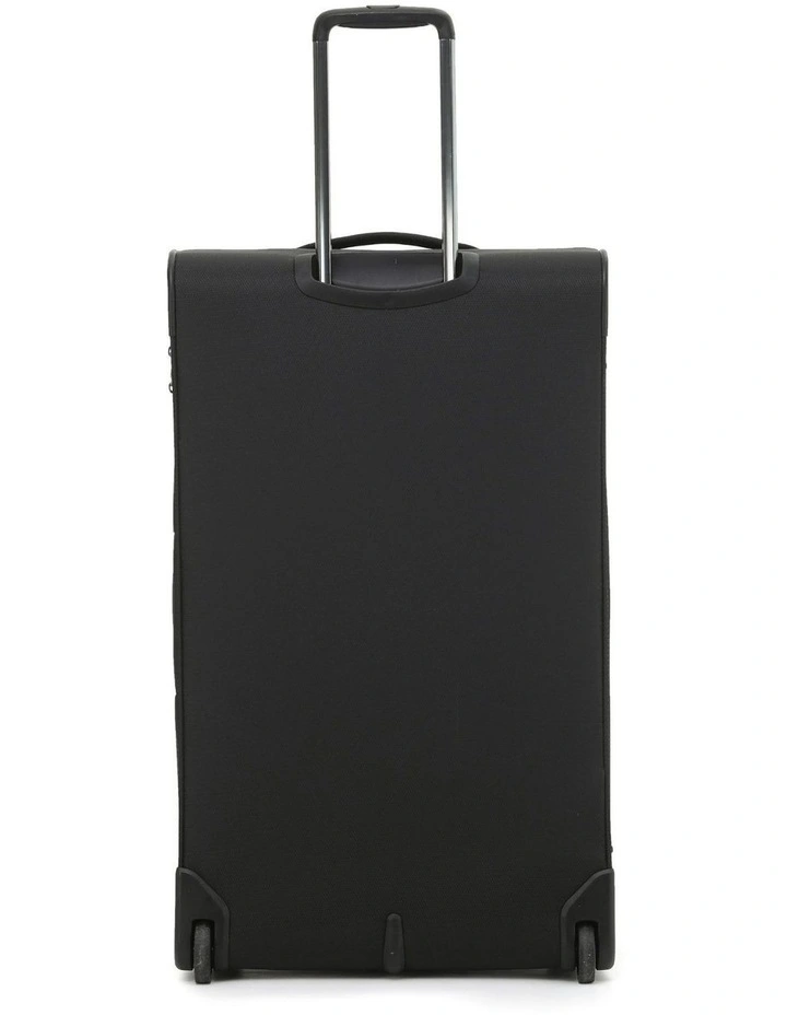 So Lite 79cm Large 2-Wheel Soft Suitcase - Black image 4