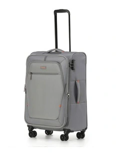 Luna Lite 65cm Medium Soft Suitcase - Grey